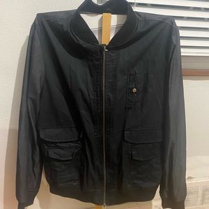 Black, Sean John lightweight jacket large, slightly worn